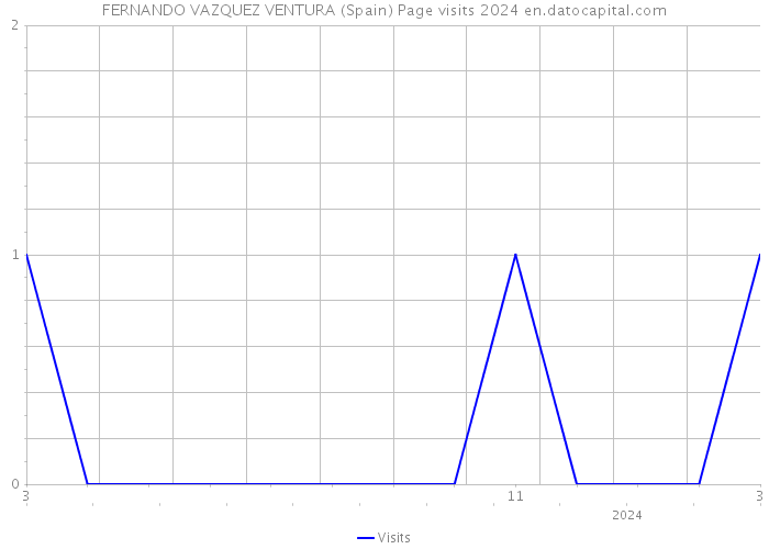 FERNANDO VAZQUEZ VENTURA (Spain) Page visits 2024 