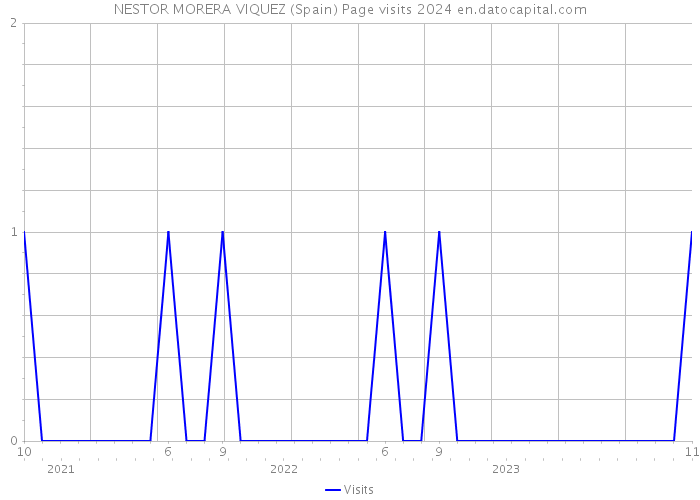 NESTOR MORERA VIQUEZ (Spain) Page visits 2024 