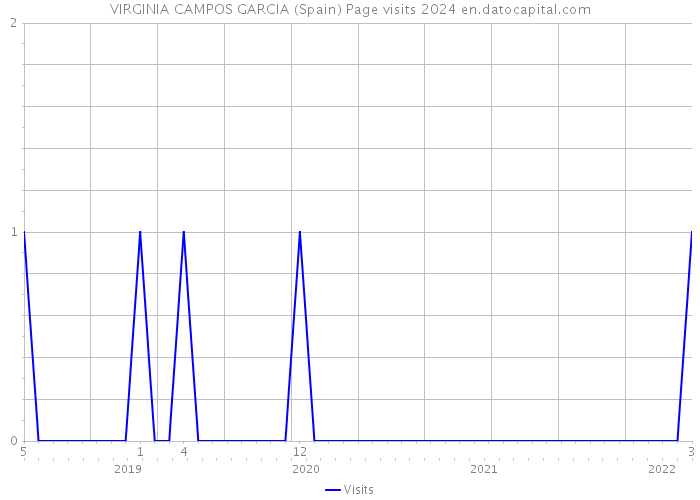 VIRGINIA CAMPOS GARCIA (Spain) Page visits 2024 