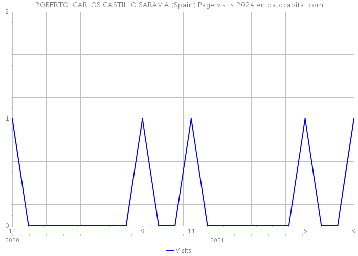 ROBERTO-CARLOS CASTILLO SARAVIA (Spain) Page visits 2024 