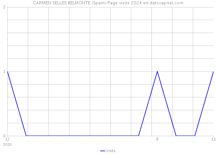 CARMEN SELLES BELMONTE (Spain) Page visits 2024 