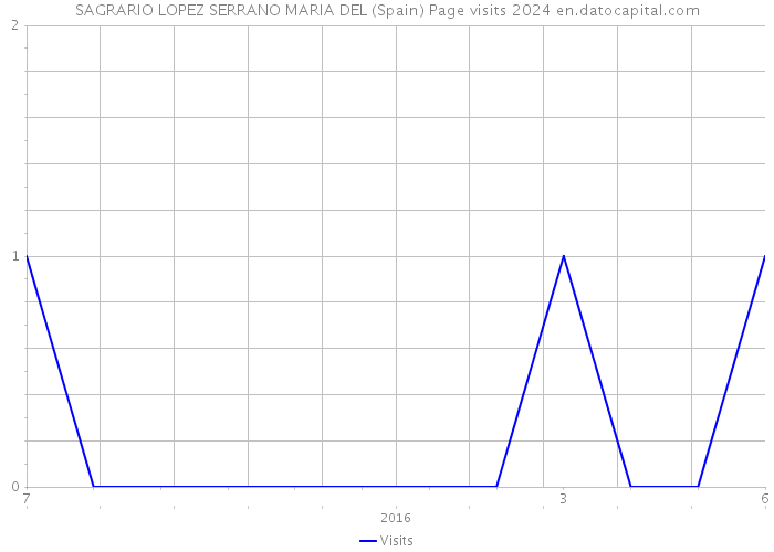 SAGRARIO LOPEZ SERRANO MARIA DEL (Spain) Page visits 2024 