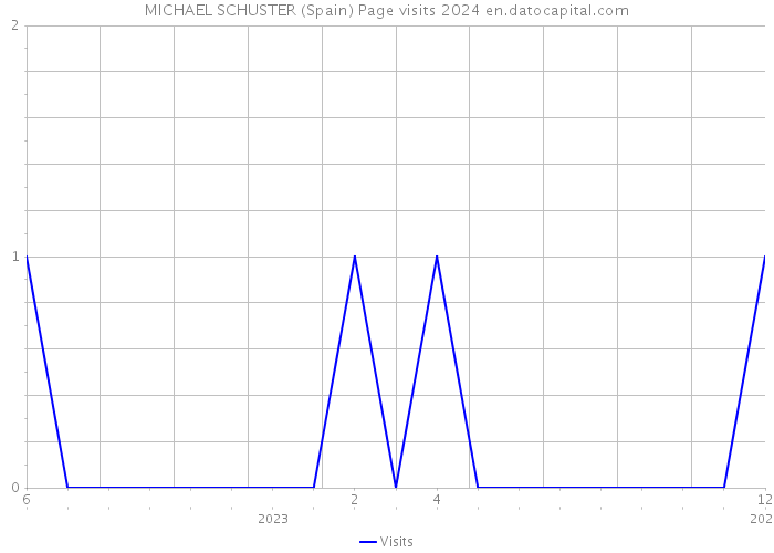 MICHAEL SCHUSTER (Spain) Page visits 2024 