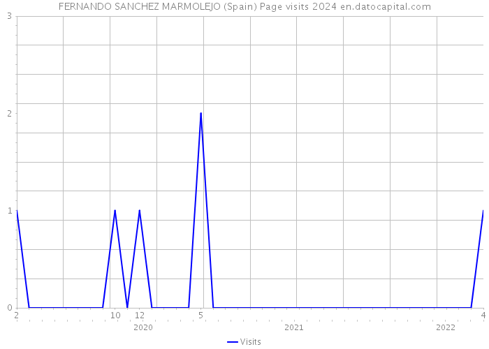 FERNANDO SANCHEZ MARMOLEJO (Spain) Page visits 2024 