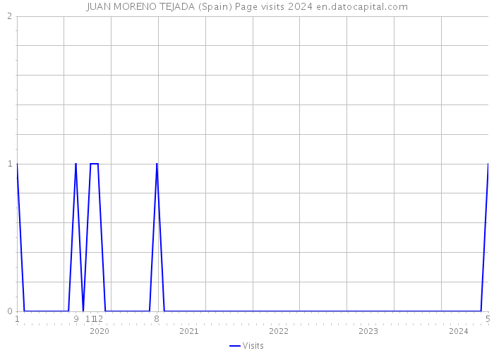 JUAN MORENO TEJADA (Spain) Page visits 2024 
