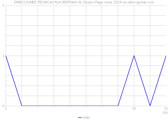 DIRECCIONES TECNICAS PLACENTINAS SL (Spain) Page visits 2024 