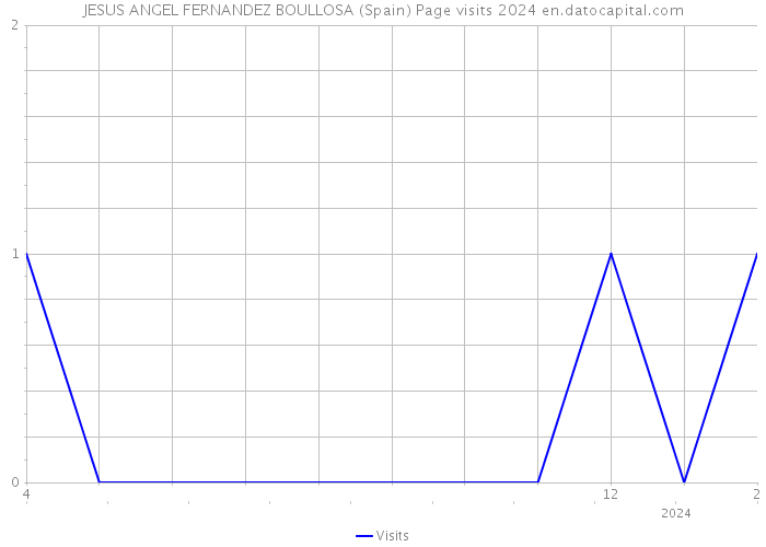 JESUS ANGEL FERNANDEZ BOULLOSA (Spain) Page visits 2024 