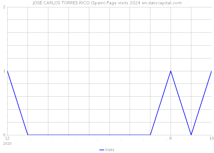 JOSE CARLOS TORRES RICO (Spain) Page visits 2024 