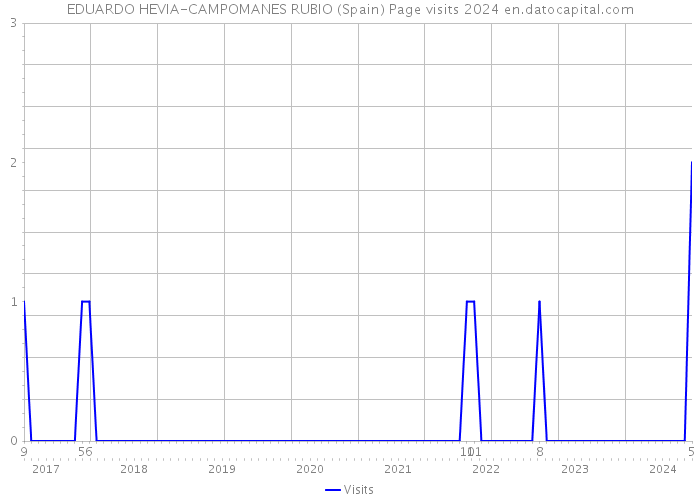 EDUARDO HEVIA-CAMPOMANES RUBIO (Spain) Page visits 2024 