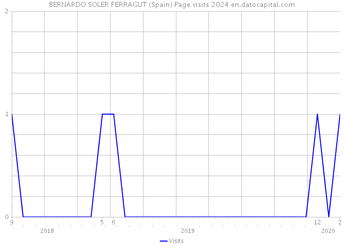 BERNARDO SOLER FERRAGUT (Spain) Page visits 2024 