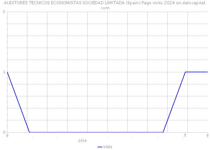 AUDITORES TECNICOS ECONOMISTAS SOCIEDAD LIMITADA (Spain) Page visits 2024 