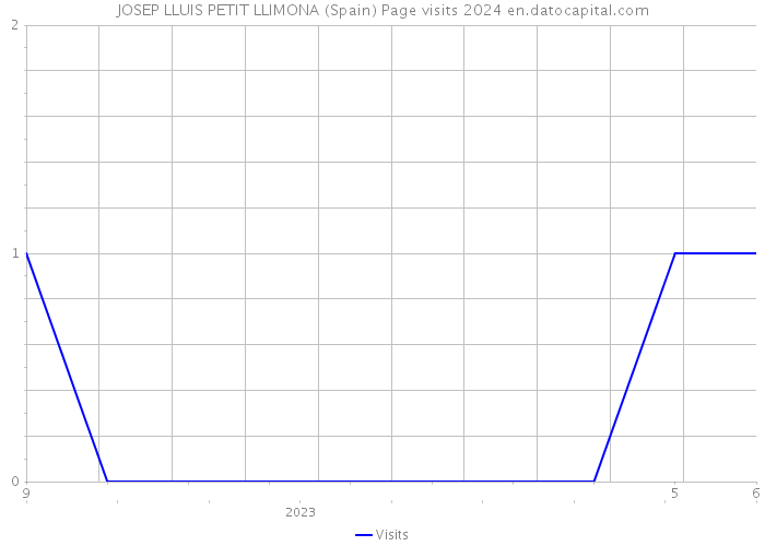 JOSEP LLUIS PETIT LLIMONA (Spain) Page visits 2024 
