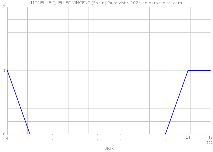 LIONEL LE QUELLEC VINCENT (Spain) Page visits 2024 