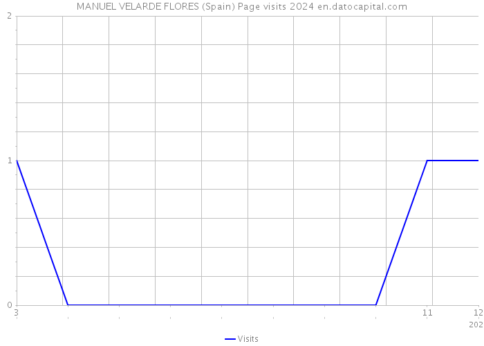 MANUEL VELARDE FLORES (Spain) Page visits 2024 