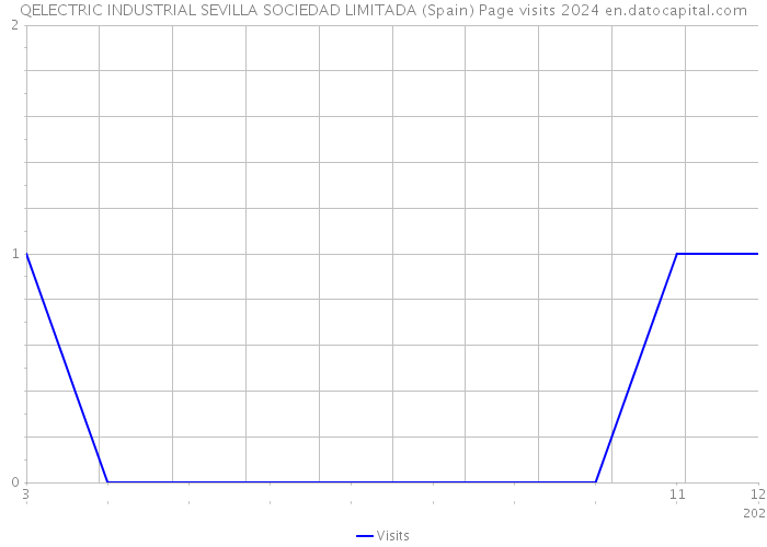 QELECTRIC INDUSTRIAL SEVILLA SOCIEDAD LIMITADA (Spain) Page visits 2024 