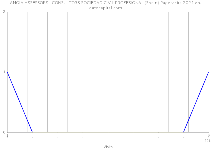 ANOIA ASSESSORS I CONSULTORS SOCIEDAD CIVIL PROFESIONAL (Spain) Page visits 2024 