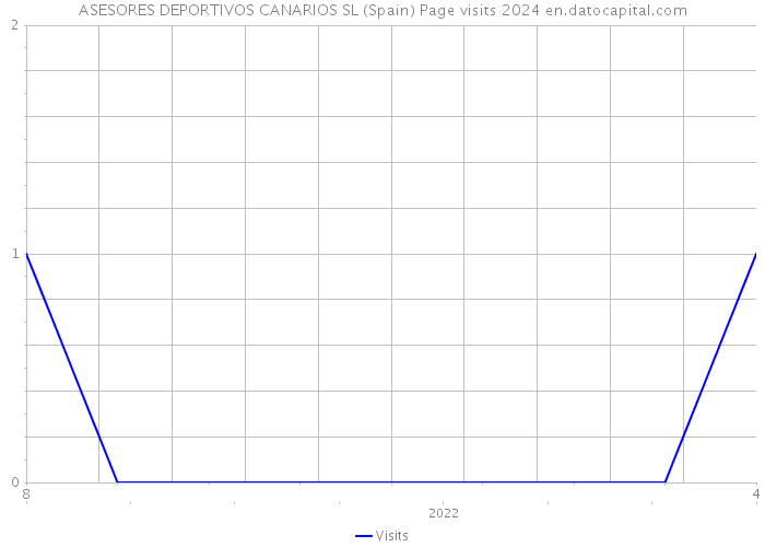 ASESORES DEPORTIVOS CANARIOS SL (Spain) Page visits 2024 