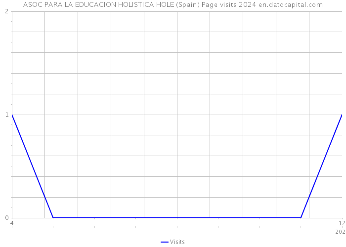 ASOC PARA LA EDUCACION HOLISTICA HOLE (Spain) Page visits 2024 