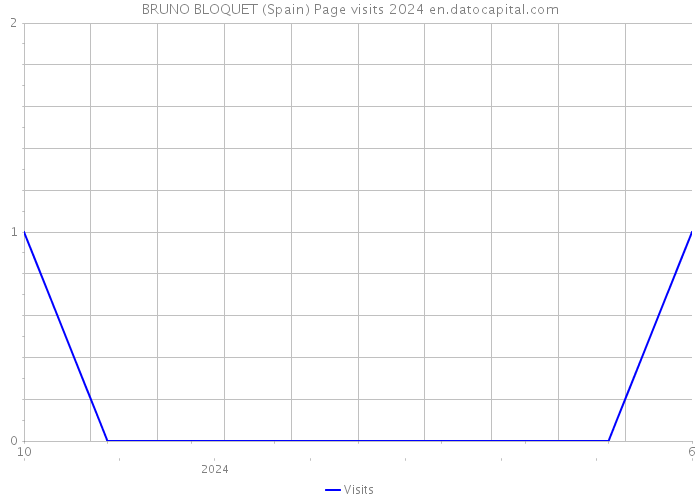 BRUNO BLOQUET (Spain) Page visits 2024 