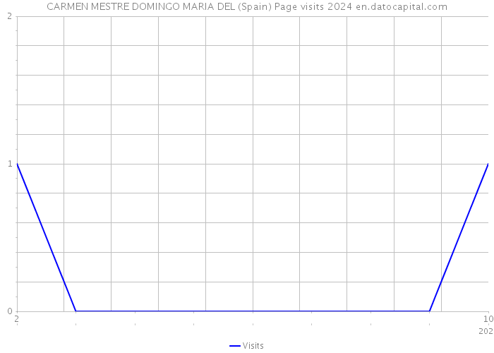 CARMEN MESTRE DOMINGO MARIA DEL (Spain) Page visits 2024 