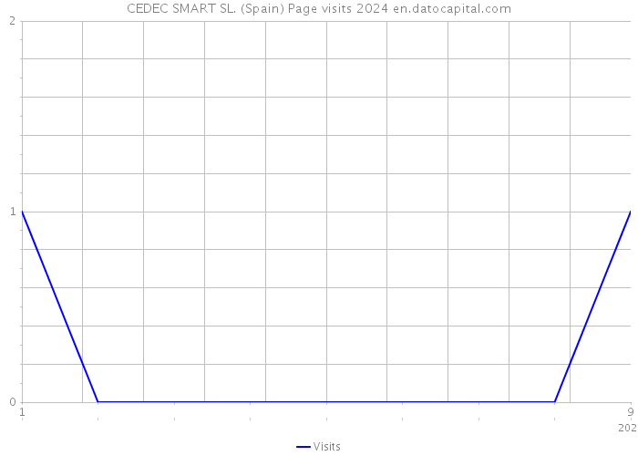 CEDEC SMART SL. (Spain) Page visits 2024 