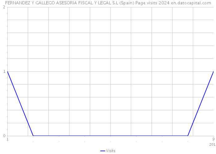 FERNANDEZ Y GALLEGO ASESORIA FISCAL Y LEGAL S.L (Spain) Page visits 2024 