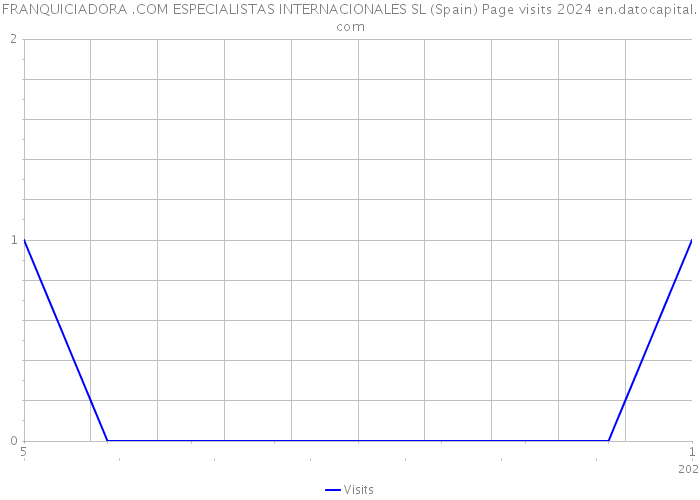 FRANQUICIADORA .COM ESPECIALISTAS INTERNACIONALES SL (Spain) Page visits 2024 