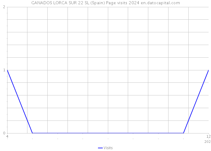 GANADOS LORCA SUR 22 SL (Spain) Page visits 2024 