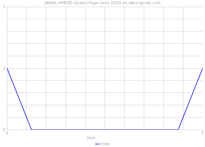 JAMAL ARRUD (Spain) Page visits 2024 