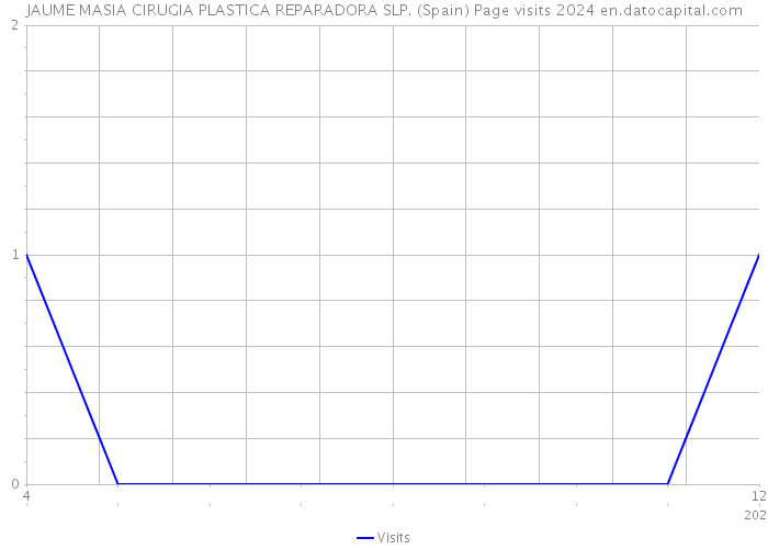JAUME MASIA CIRUGIA PLASTICA REPARADORA SLP. (Spain) Page visits 2024 
