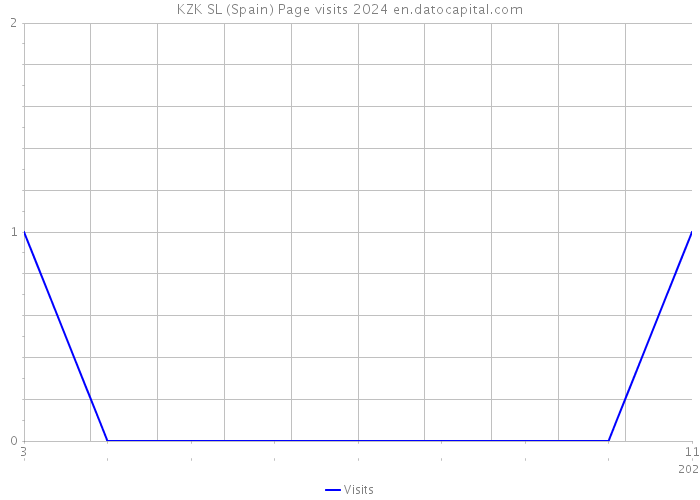 KZK SL (Spain) Page visits 2024 