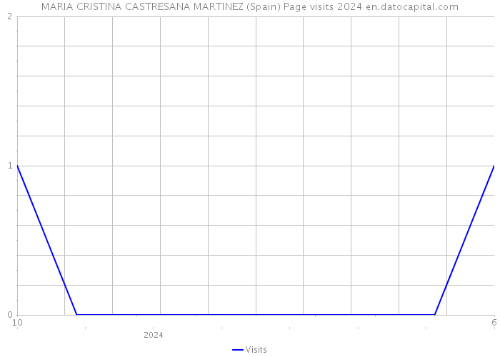 MARIA CRISTINA CASTRESANA MARTINEZ (Spain) Page visits 2024 