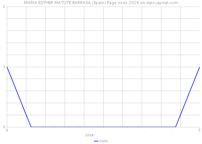 MARIA ESTHER MATUTE BARRASA (Spain) Page visits 2024 