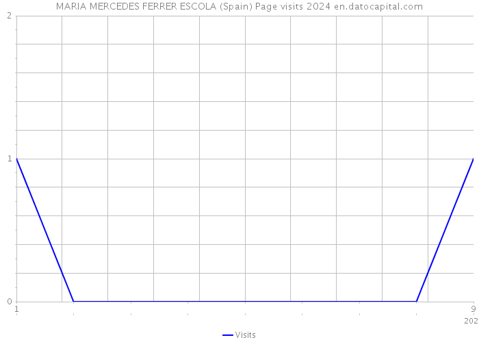 MARIA MERCEDES FERRER ESCOLA (Spain) Page visits 2024 