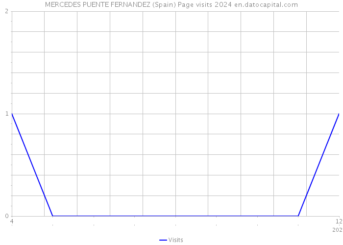 MERCEDES PUENTE FERNANDEZ (Spain) Page visits 2024 