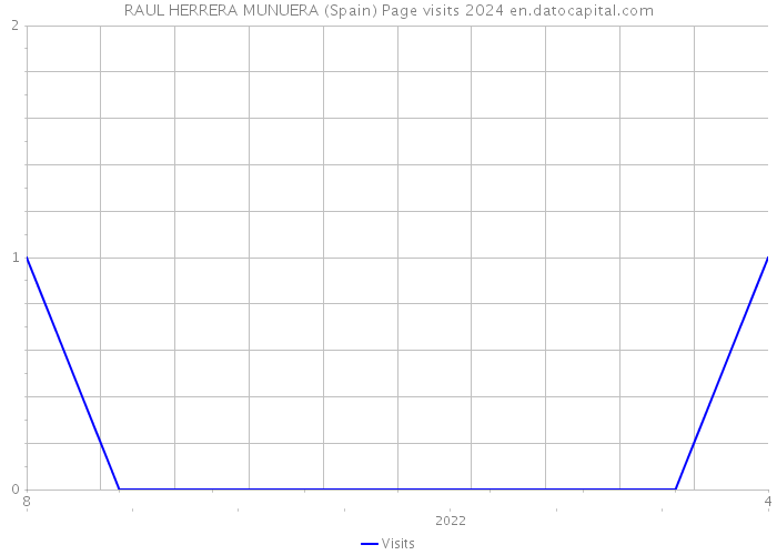 RAUL HERRERA MUNUERA (Spain) Page visits 2024 