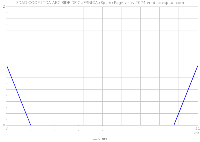 SDAD COOP LTDA ARGIBIDE DE GUERNICA (Spain) Page visits 2024 