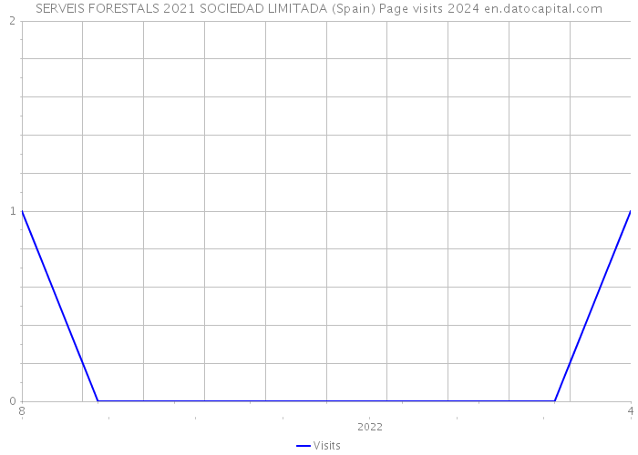 SERVEIS FORESTALS 2021 SOCIEDAD LIMITADA (Spain) Page visits 2024 