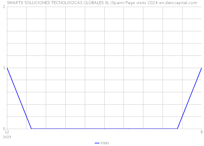 SMARTII SOLUCIONES TECNOLOGICAS GLOBALES SL (Spain) Page visits 2024 