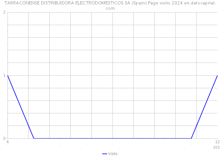 TARRACONENSE DISTRIBUIDORA ELECTRODOMESTICOS SA (Spain) Page visits 2024 