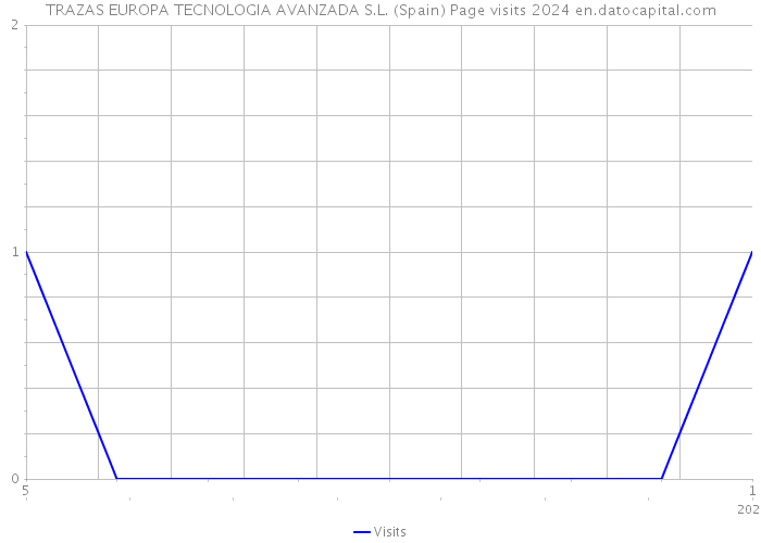 TRAZAS EUROPA TECNOLOGIA AVANZADA S.L. (Spain) Page visits 2024 