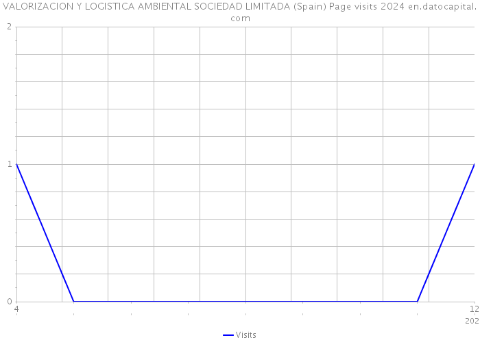 VALORIZACION Y LOGISTICA AMBIENTAL SOCIEDAD LIMITADA (Spain) Page visits 2024 