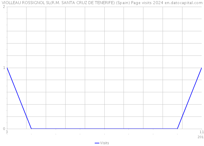 VIOLLEAU ROSSIGNOL SL(R.M. SANTA CRUZ DE TENERIFE) (Spain) Page visits 2024 