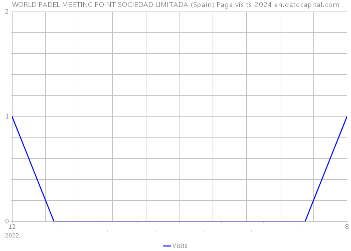 WORLD PADEL MEETING POINT SOCIEDAD LIMITADA (Spain) Page visits 2024 