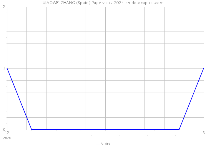 XIAOWEI ZHANG (Spain) Page visits 2024 