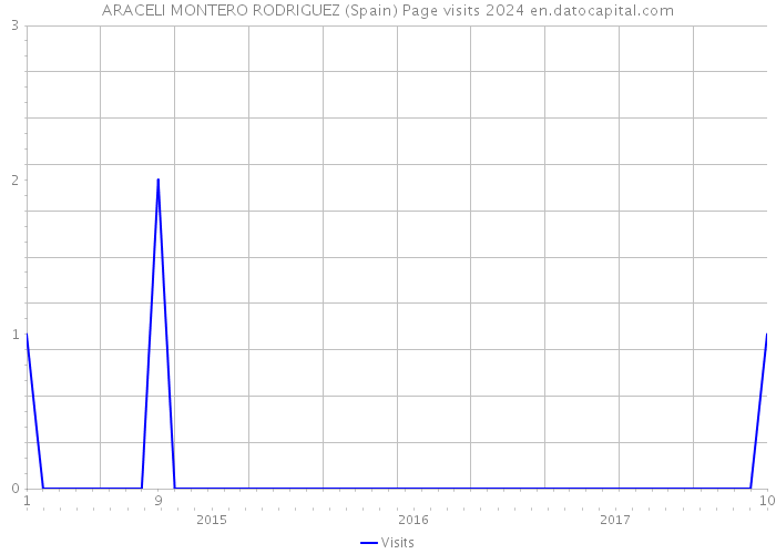 ARACELI MONTERO RODRIGUEZ (Spain) Page visits 2024 