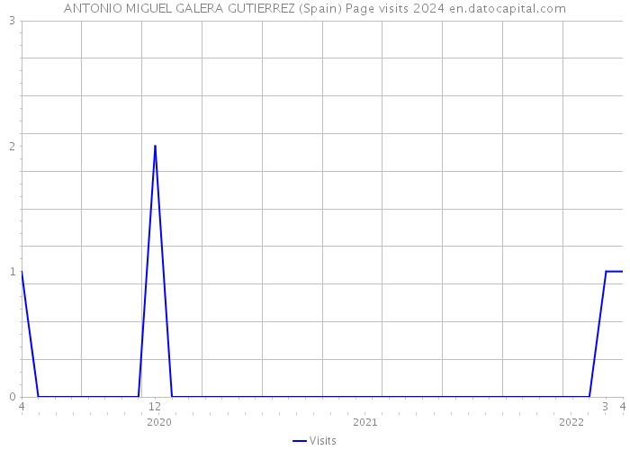 ANTONIO MIGUEL GALERA GUTIERREZ (Spain) Page visits 2024 