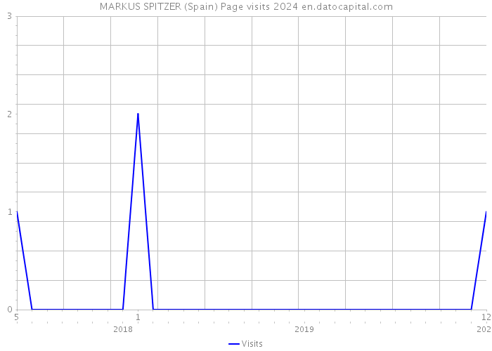 MARKUS SPITZER (Spain) Page visits 2024 