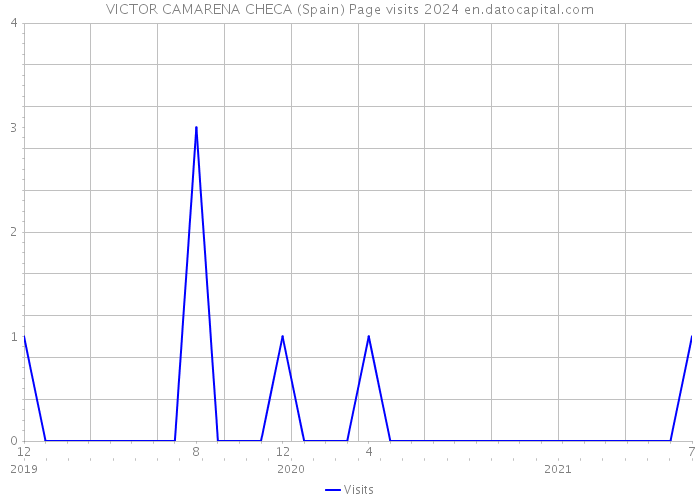VICTOR CAMARENA CHECA (Spain) Page visits 2024 