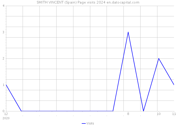 SMITH VINCENT (Spain) Page visits 2024 